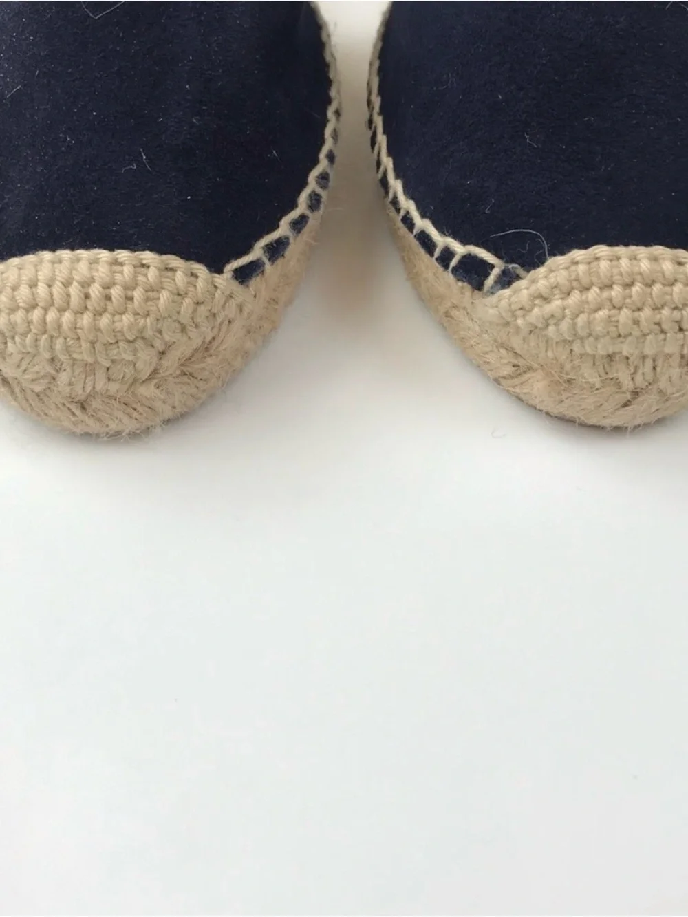 Boden Peggy Espadrilles, Navy, 5.5